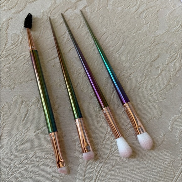 Sephora Cosmic Iridescent Makeup Eyeshadow Brush Set BNIB - Picture 11 of 16